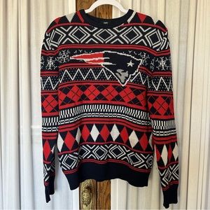 NFL New England Patriots Cotton Crewneck Sweater